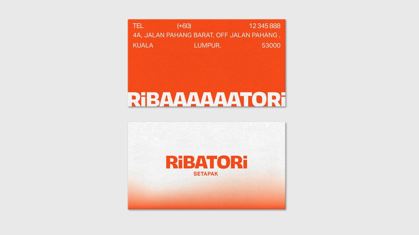 Ribatori business cards
